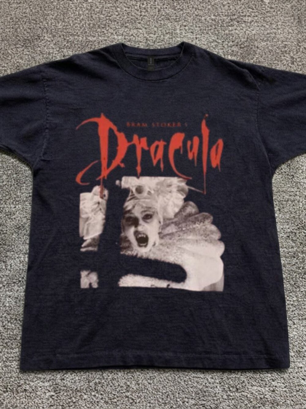 Bram Stoker’s Dracula Graphic T-Shirt Black Gothic Horror Vampire Y2K
